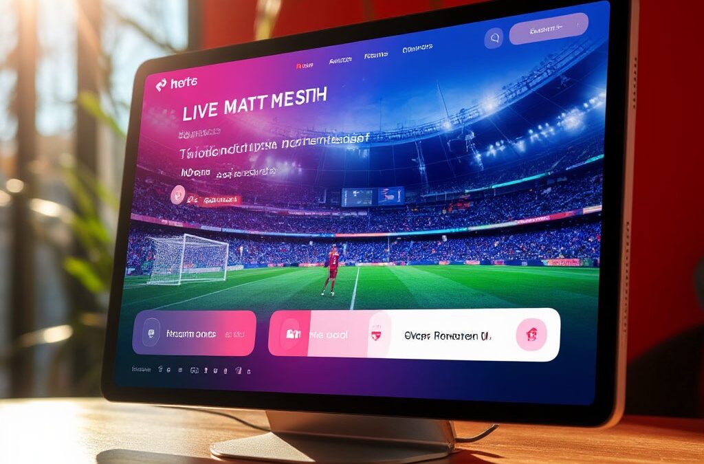 Создание live match API виджетов для сайтов и медиа