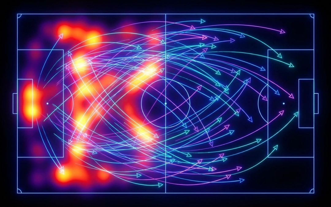 Как делать визуализацию спортивных данных (heatmap, passing map)?